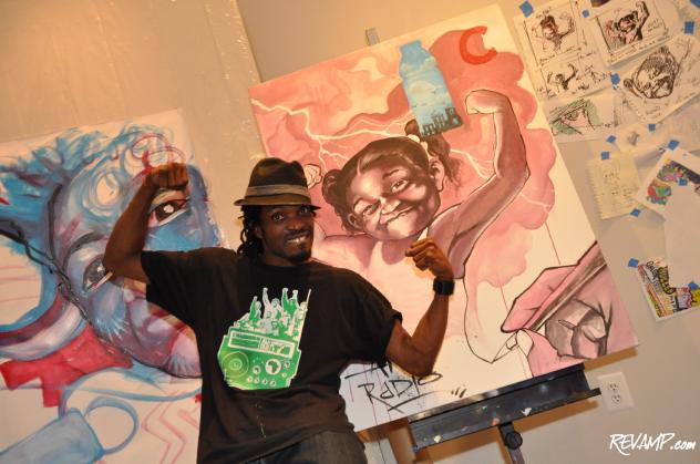 vitaminwater: A source of artistic strength!